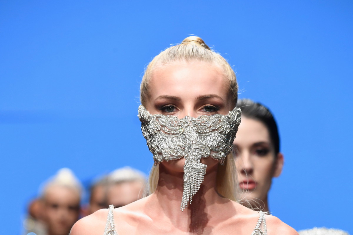 Kasia Szklarczyk poszła w 5 pokazach w ramach Los Angeles Fashion Week.