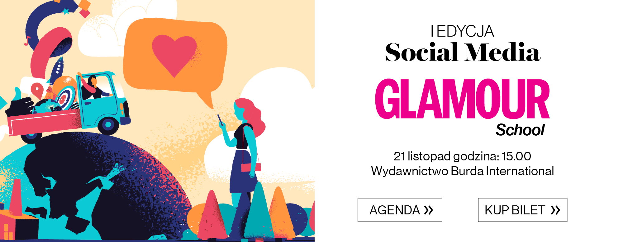 Social Media Glamour School - pierwsza edycja warsztatów