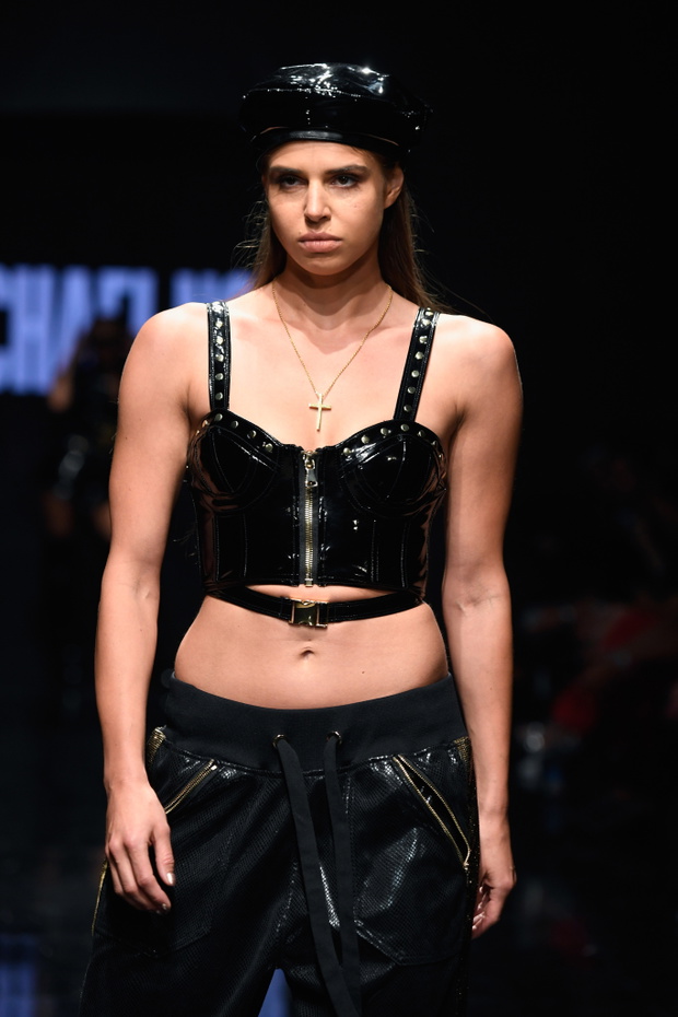 Los Angeles Fashion Week - Ania Markowska na pokazie Michaela Ngo