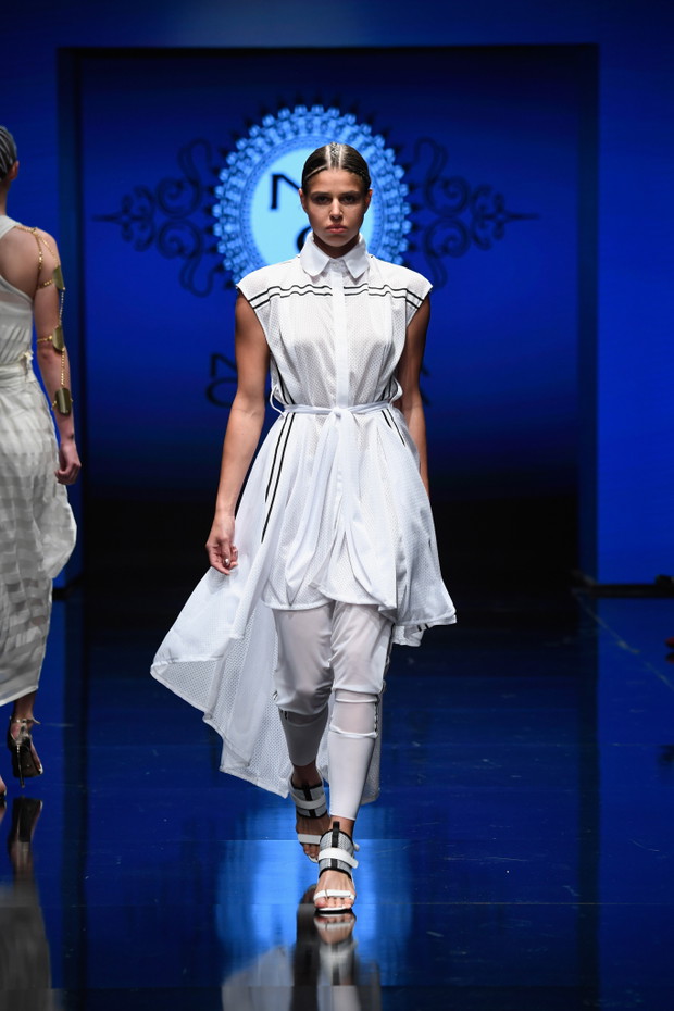 Los Angeles Fashion Week - Ania Markowska na pokazie Nathalii Gavirii