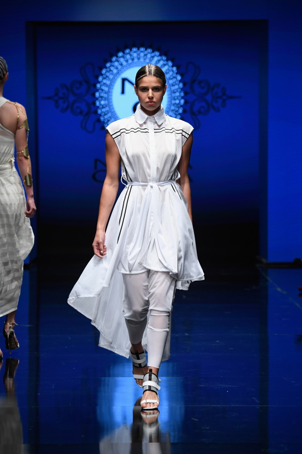 Los Angeles Fashion Week - Ania Markowska na pokazie Nathalii Gavirii