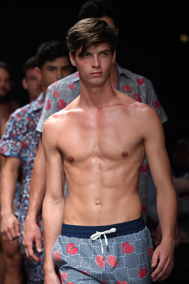 Los Angeles Fashion Week - Hubert Gromadzki na pokazie Argyle Granta
