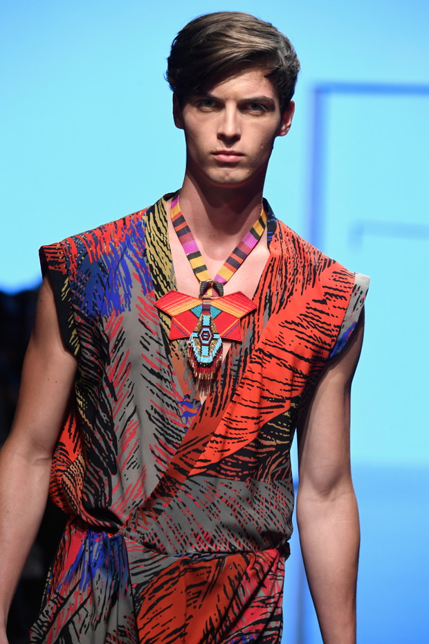 Los Angeles Fashion Week - Hubert Gromadzki na pokazie Michaela Costello