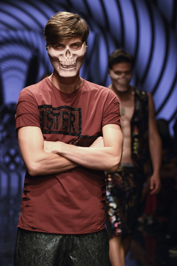 Los Angeles Fashion Week - Hubert Gromadzki na pokazie Mister Triple X