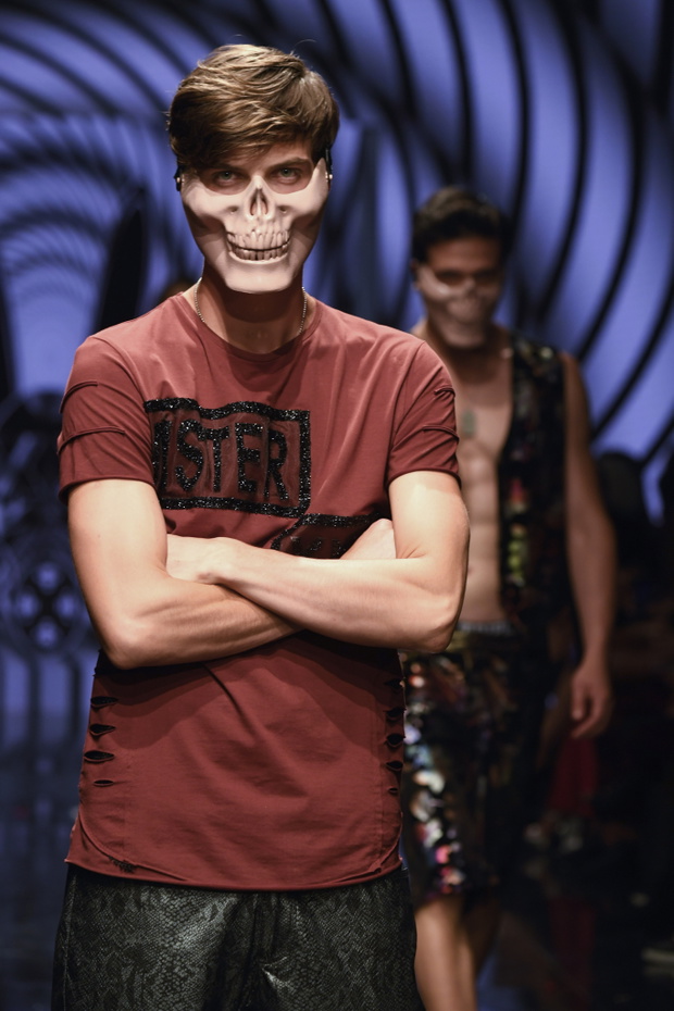 Los Angeles Fashion Week - Hubert Gromadzki na pokazie Mister Triple X