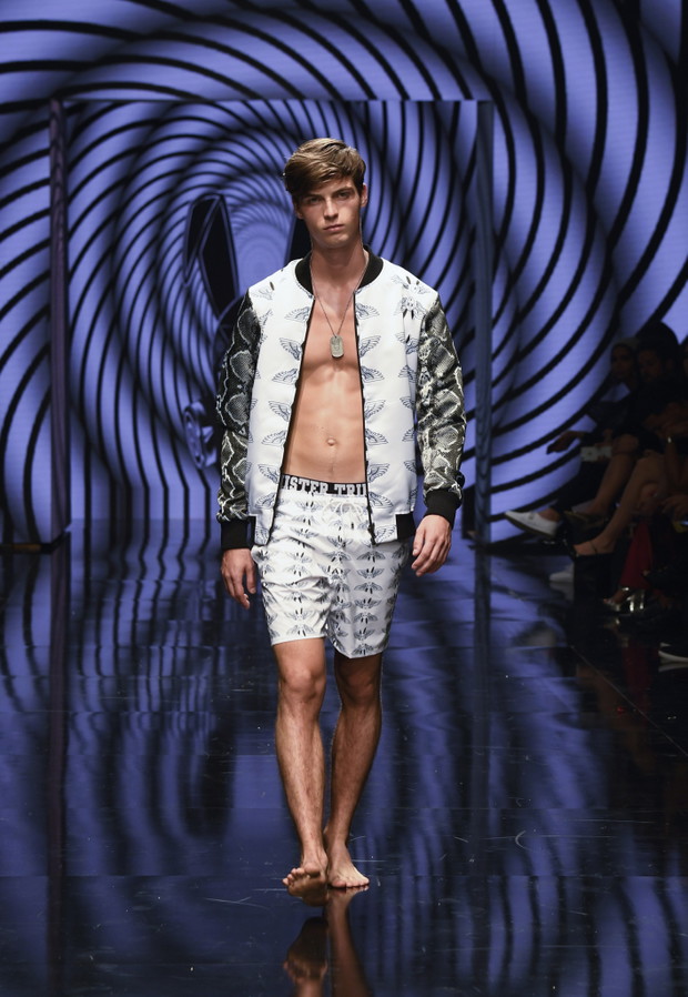 Los Angeles Fashion Week - Hubert Gromadzki na pokazie Mister Triple X