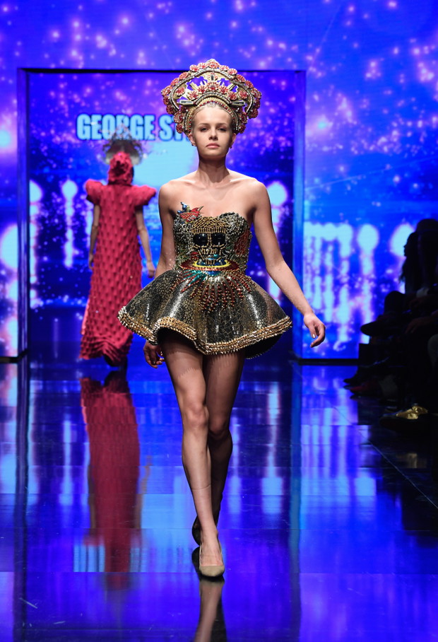 Los Angeles Fashion Week - Kasia Szklarczyk na pokazie George