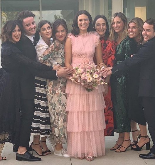 Mandy Moore z nowo poślubionym mężem świętowała w gronie najbliższych.