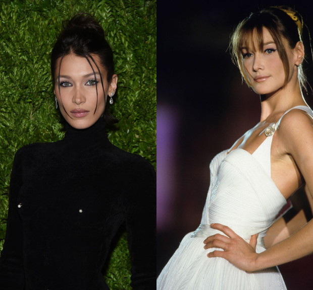 Bella Hadid i Carla Bruni
