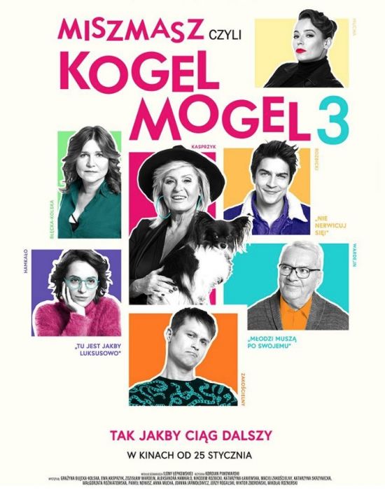 „Miszmasz czyli Kogel Mogel 3” zobaczycie w kinach już 25 stycznia 2019 r.