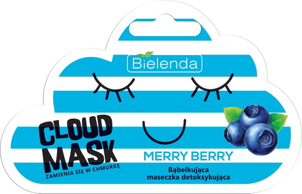 Bąbelkująca maseczka detoksykująca CLOUD MASK Mery Berry