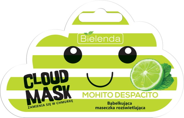 Bąbelkująca maseczka rozświetlająca CLOUD MASK Mohito Despacito