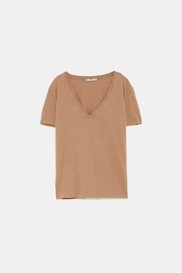 Basicowy T-shirt Zara, 29,90 zł