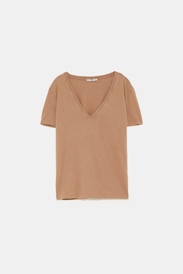 Basicowy T-shirt Zara, 29,90 zł
