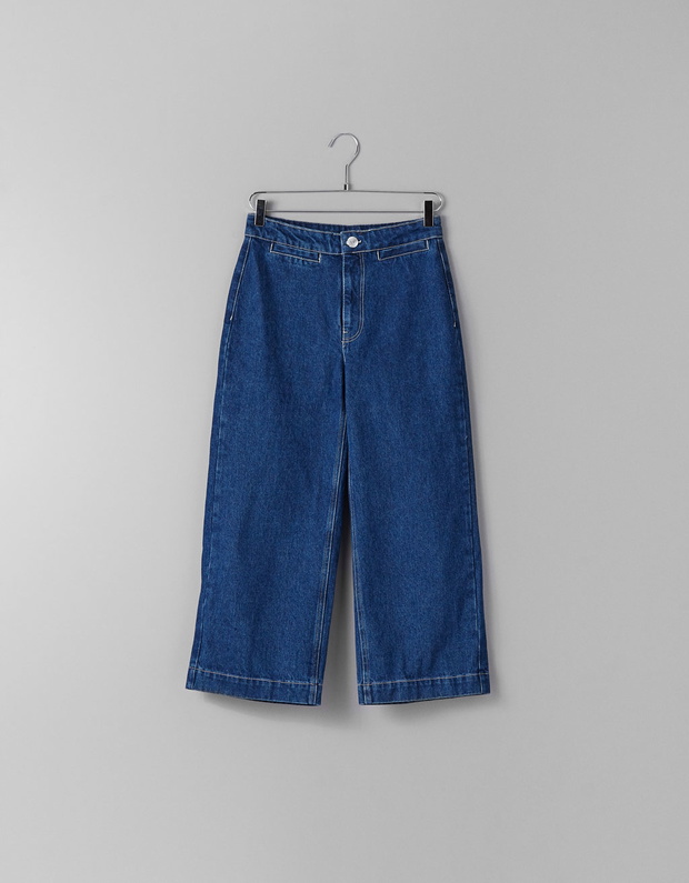 Jeansowe kuloty Bershka, 79,90 zł