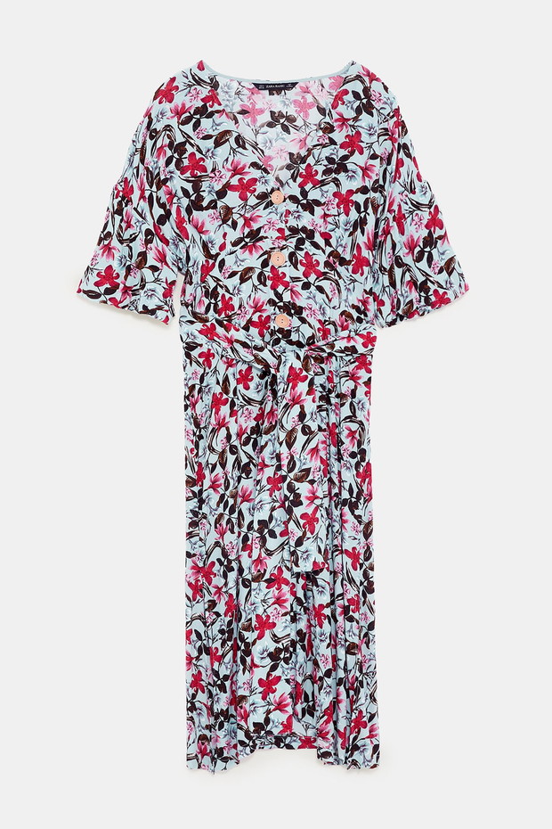 Sukienka w kwiaty Zara, 109 zł