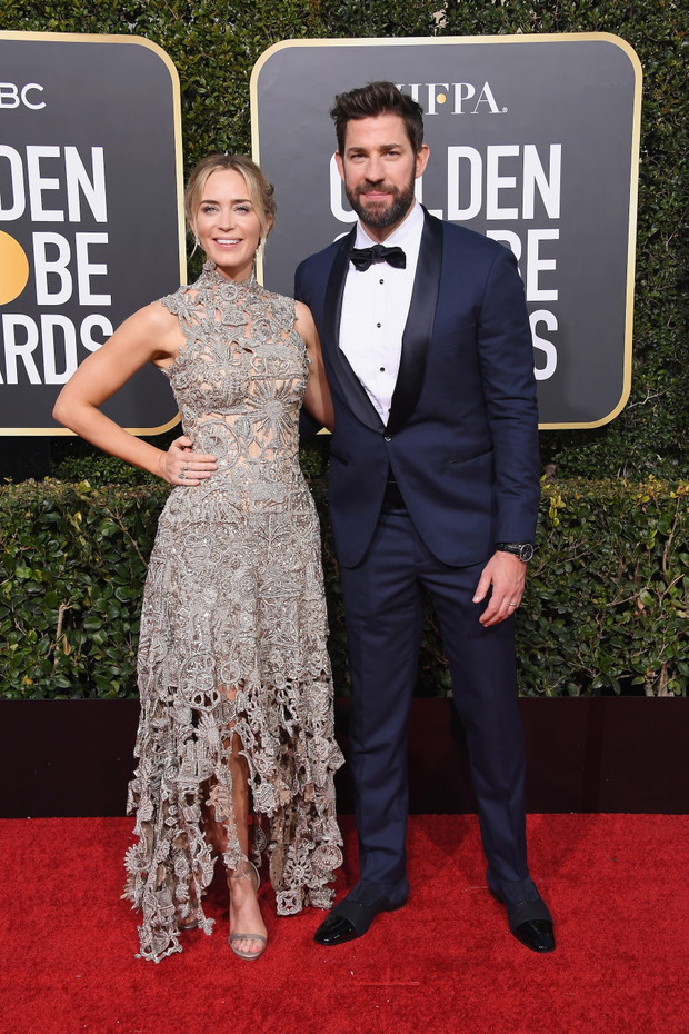 Złote Globy 2019: Emily Blunt i John Krasinski