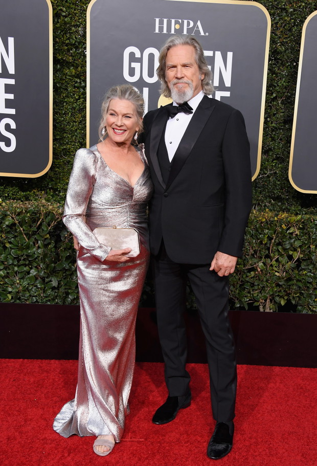 Złote Globy 2019: Jeff Bridges i Susan Geston