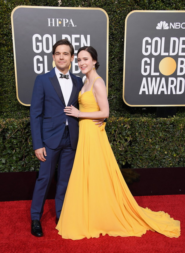 Złote Globy 2019: Rachel Brosnahan i Jason Ralph po raz pierwszy oficjalnie razem na czerwonym dywanie