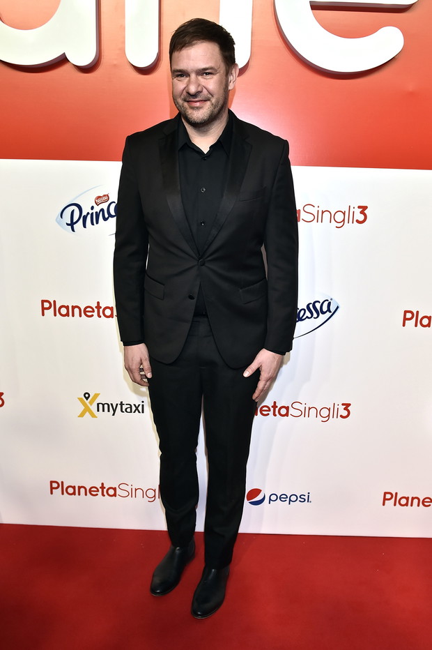 Tomasz Karolak na premierze filmu „Planeta Singli 3”