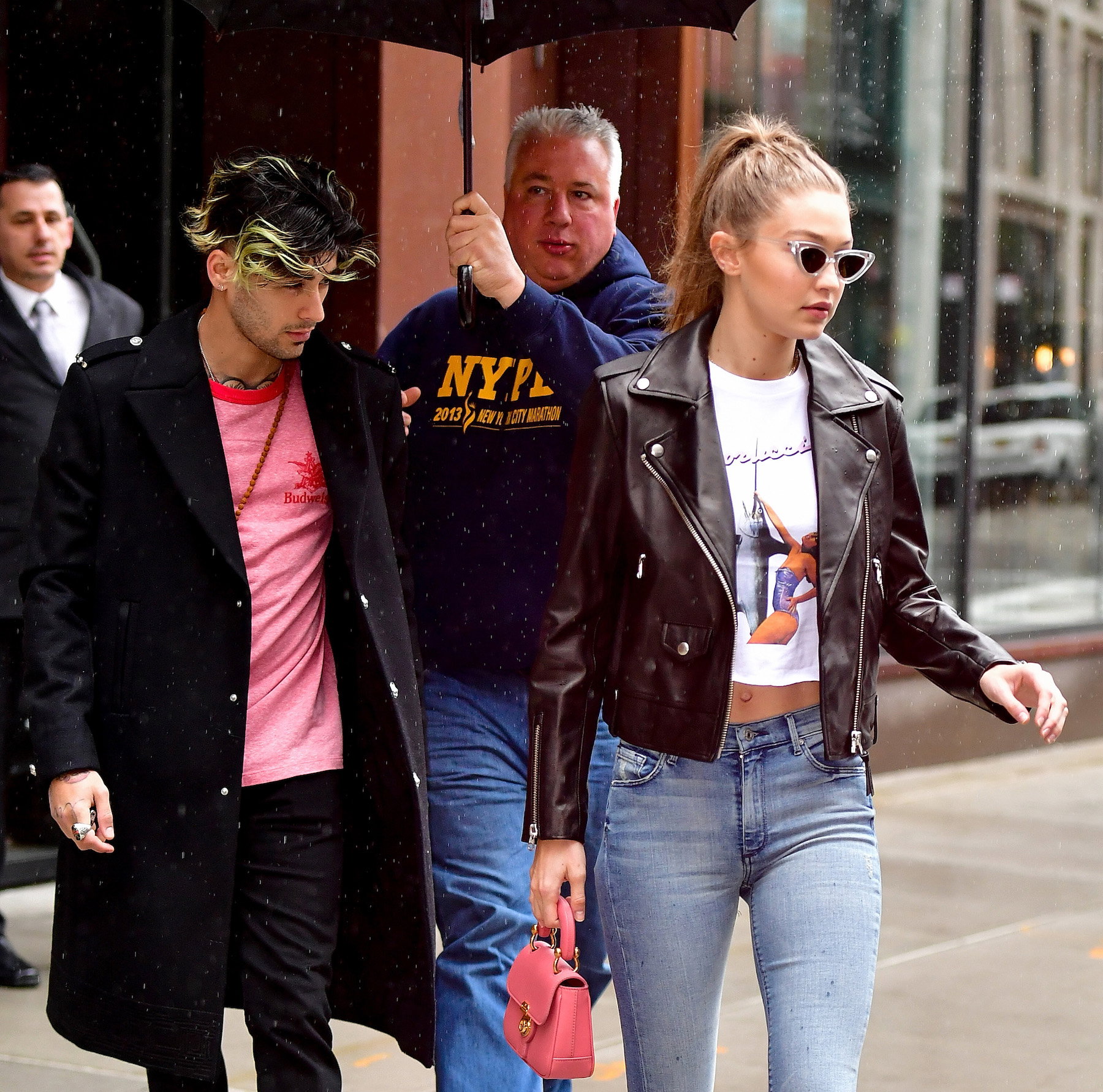 Gigi Hadid i Zayn Malik w Nowym Jorku, 13 maj 2017