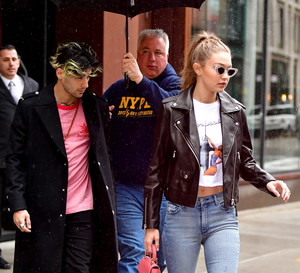 Gigi Hadid i Zayn Malik w Nowym Jorku, 13 maj 2017