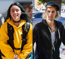 Billie Eilish i Justin Bieber spotkali się podczas festiwalu Coachella! Gwiazdor jest największym idolem młodej wokalistki!