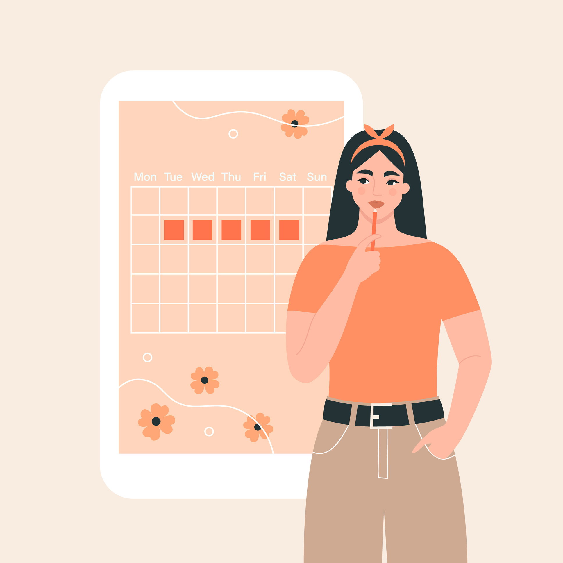 Aplikacje menstruacyjne - najlepsze apki do monitorowania cyklu miesiączkowego
