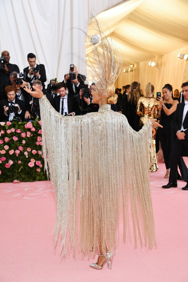 Met Gala 2019: Celine Dion w kreacji Oscar de la Renta.