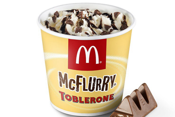 McFlurry Toblerone - Szwecja