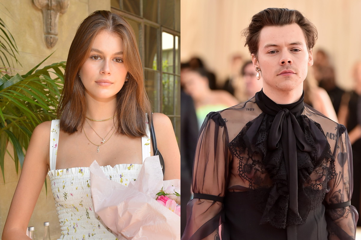 Kaia Gerber i Harry Styles przyłapani na plaży w Malibu! Są parą?