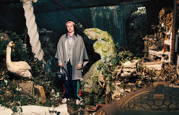Harry Styles w kampanii Gucci Pre-Fall 2019 Pre-Fall 2019 Men’s Tailoring