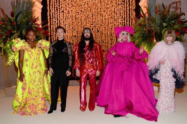 Met Gala 2019: Gospodarze tegorocznej imprezy. Serena Williams, Harry Styles, Alessandro Michele z Gucci, Lady Gaga i Anna Wintour.