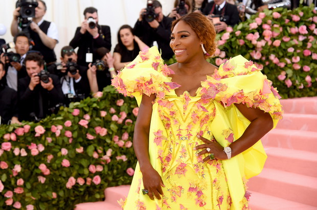 Met Gala 2019: Serena Williams w kreacji Atelier Versace.