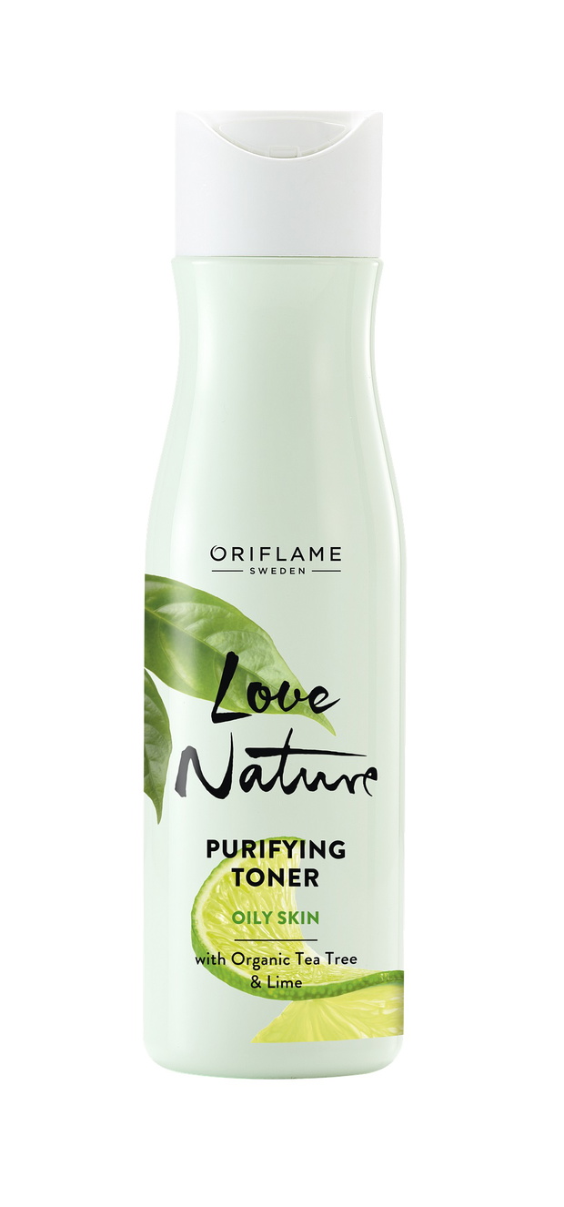 Oczyszczający tonik Love Nature z organicznym drzewem herbacianym i limonką, 14,99 zł