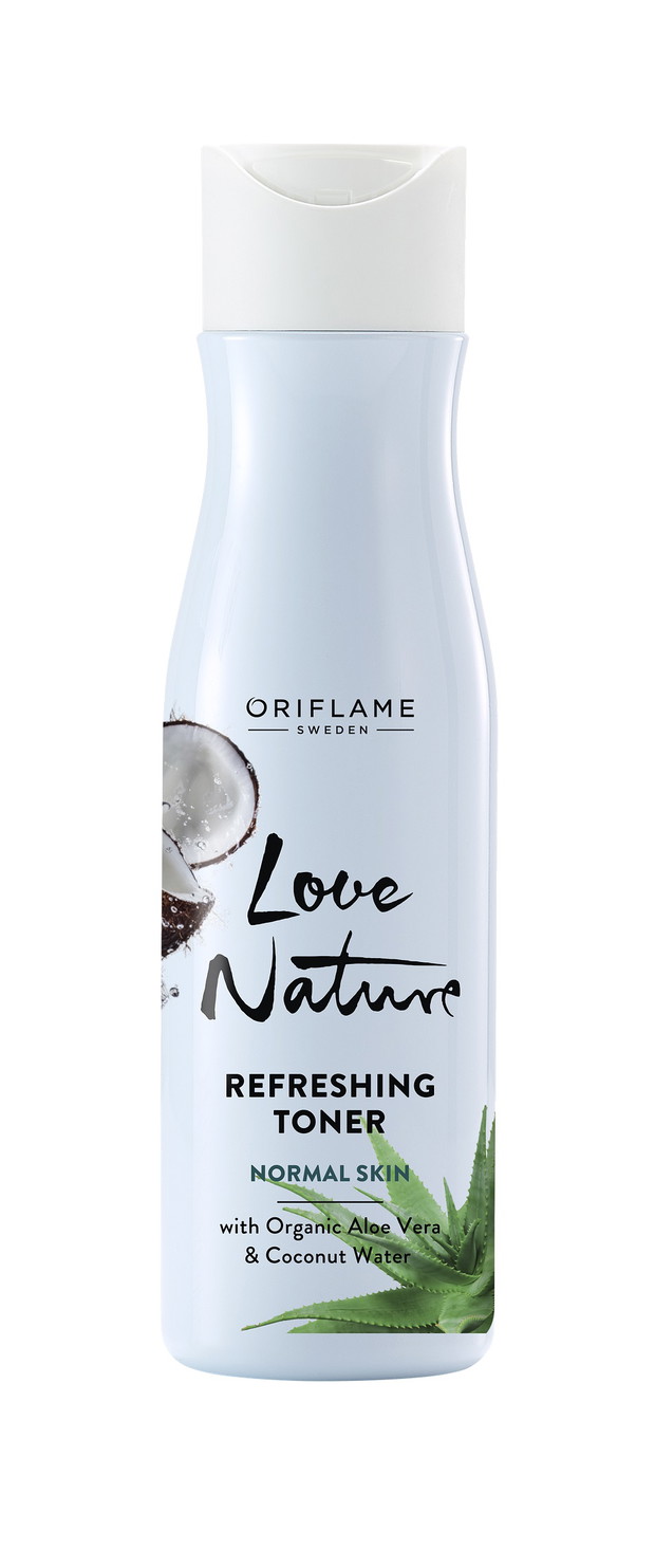 Odświeżający tonik Love Nature z organicznym aloesem i wodą kokosową, 14,99 zł