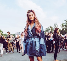 Moda uliczna Orange Warsaw Festival 2019 dzień 2. - Karolina Gilon