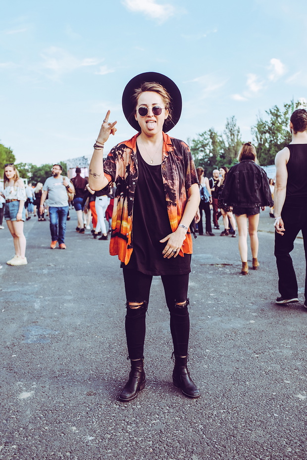 Moda uliczna Orange Warsaw Festival 2019 dzień 2.