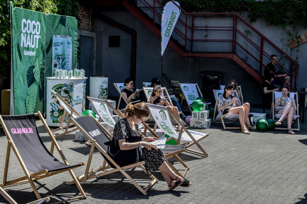 Strefa relaksu Coconaut i Glamour