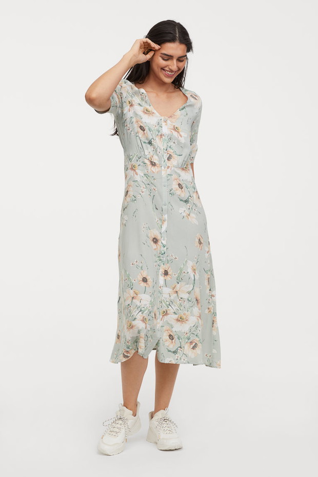 Sukienka w kwiaty H&M, 79,90 zł