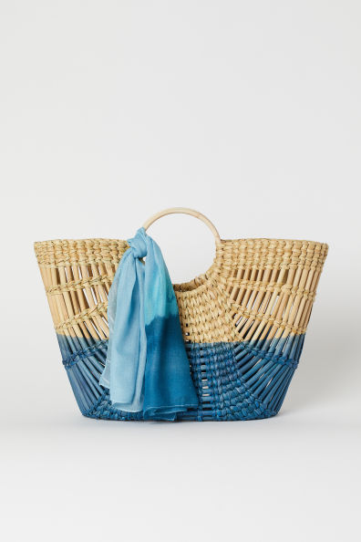 torba słomkowa z chustką H&M 199,99 zł
