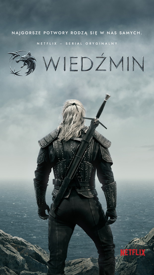 „Wiedźmin” - oficjalny plakat serialu Netflixa.