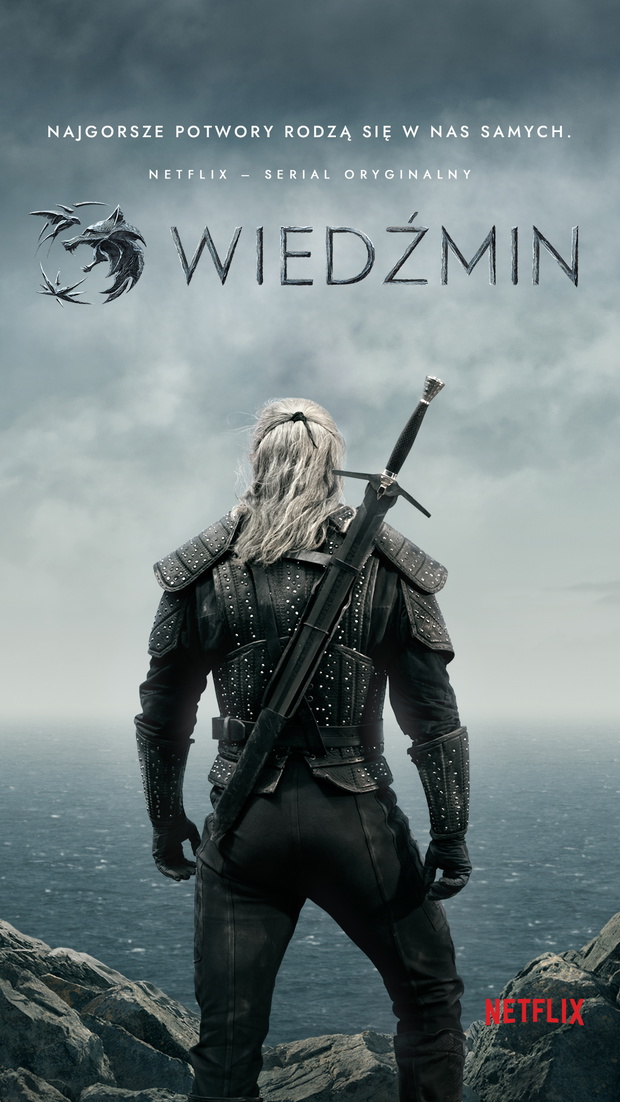 „Wiedźmin” - oficjalny plakat serialu Netflixa.