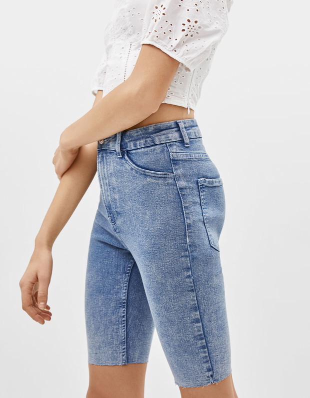 Jeansowe szorty Bershka, 59,90 zł
