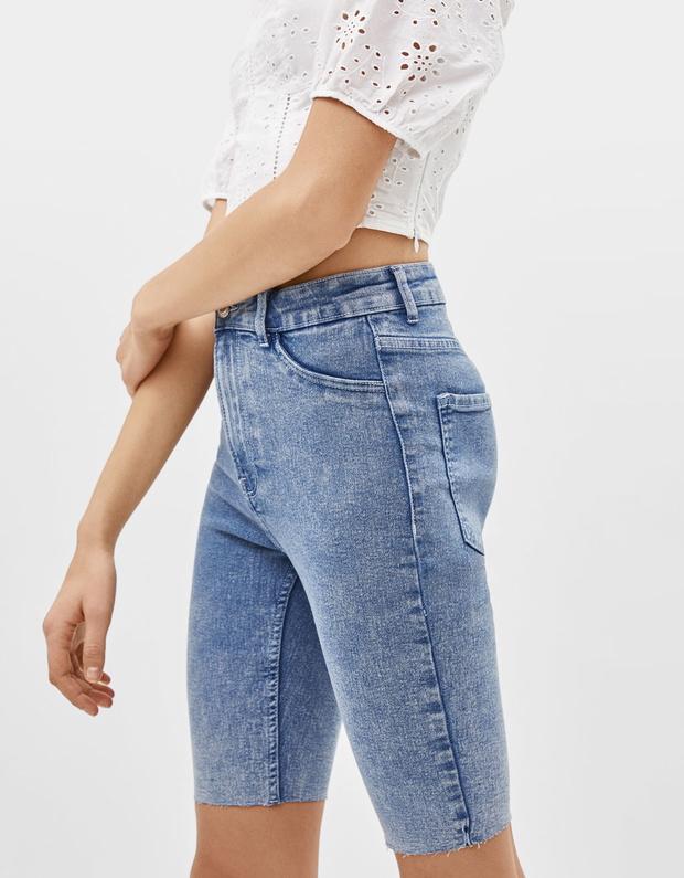 Jeansowe szorty Bershka, 59,90 zł