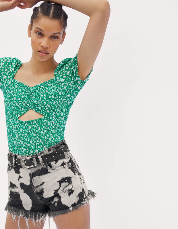 Jeansowe szorty Bershka, 59,90 zł