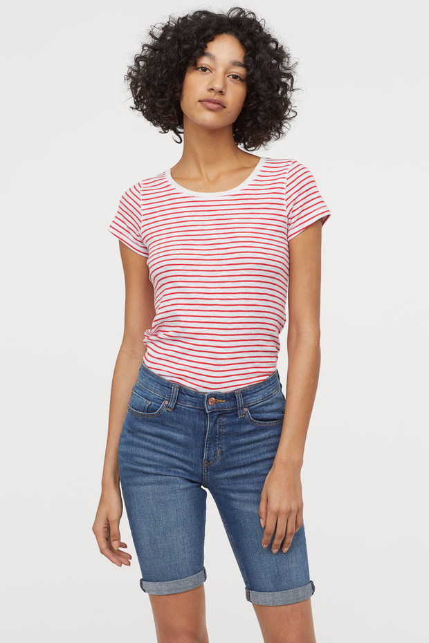 Jeansowe szorty H&M, 99,99 zł