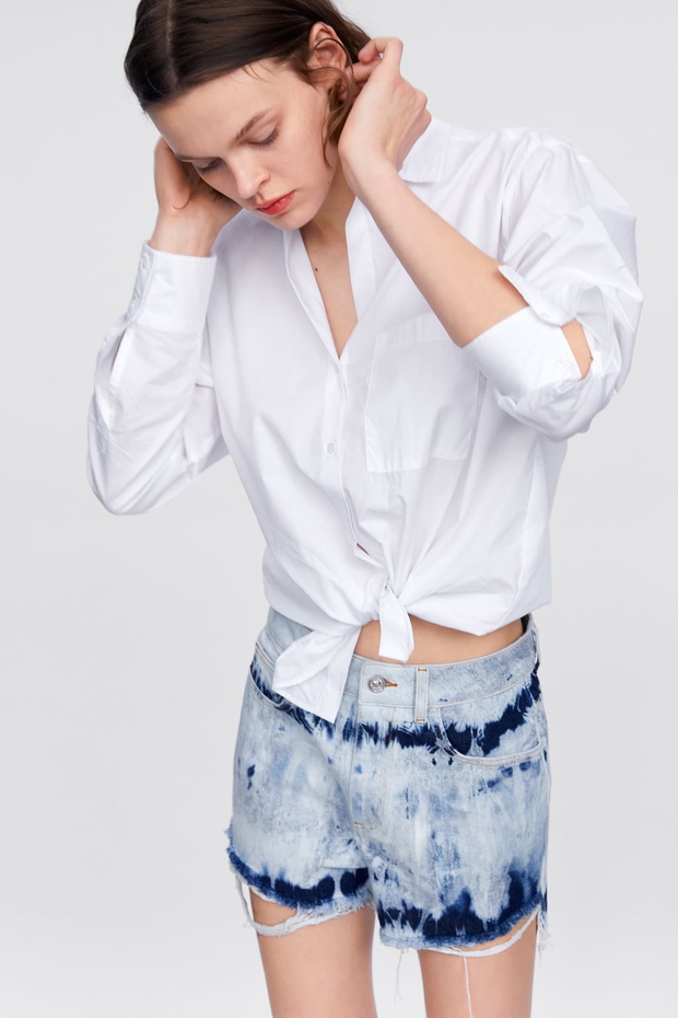 Jeansowe szorty Zara, 39,90 zł