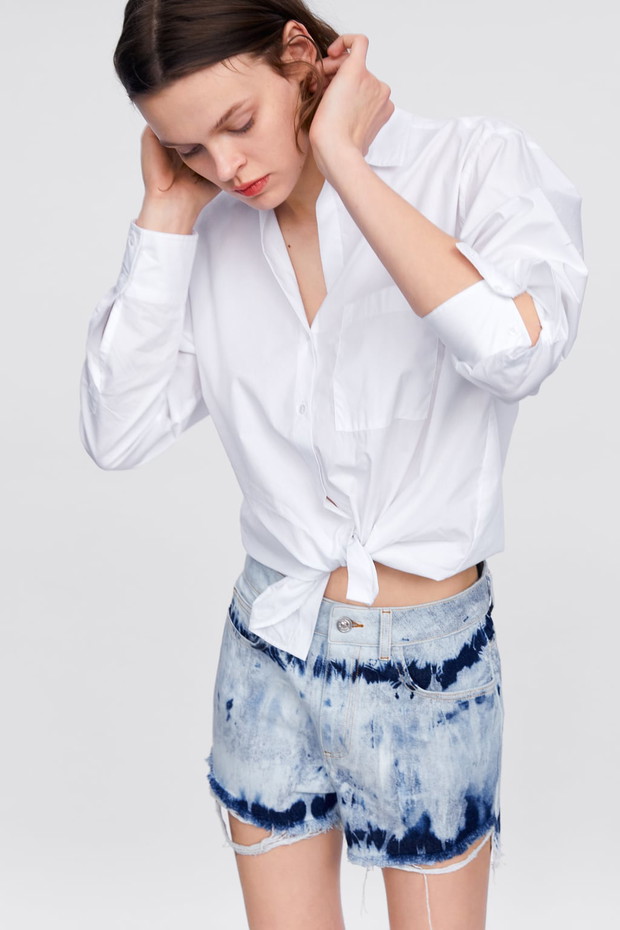 Jeansowe szorty Zara, 39,90 zł
