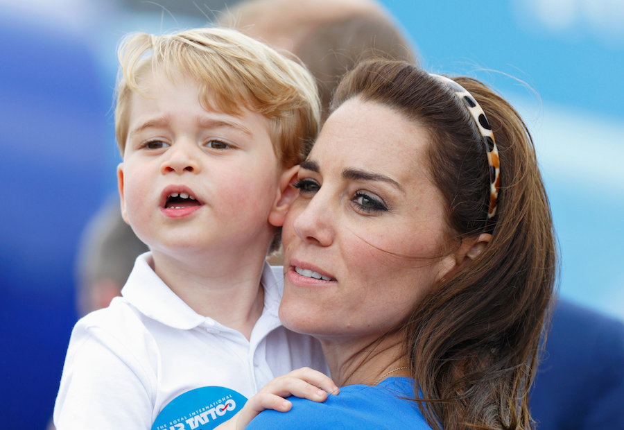Kate Middleton i książę George